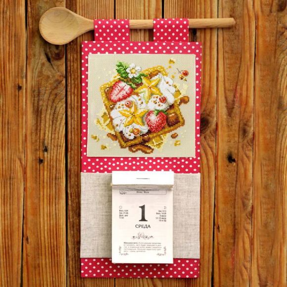 Набор для вышивания ЧУДЕСНАЯ ИГЛА арт.120-091 Венские вафли 16х16см Набор для вышивания ЧУДЕСНАЯ ИГЛА арт.120-091 Венские вафли 16х16см