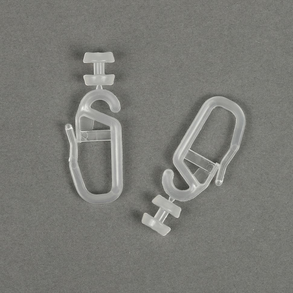 Крючок шторный с роликом арт.П69928 уп.1000шт