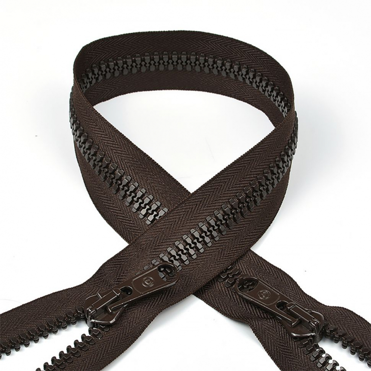 Молния трактор ARTA-F.2080 Т8 2 замка 80см цв.068 т.коричневый уп.10шт