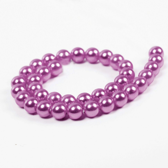 Бусины MAGIC 4 HOBBY круглые перламутр 10мм цв.093 т.сиреневый уп.50г (96шт) Бусины MAGIC 4 HOBBY круглые перламутр 10мм цв.093 т.сиреневый уп.50г (96шт)