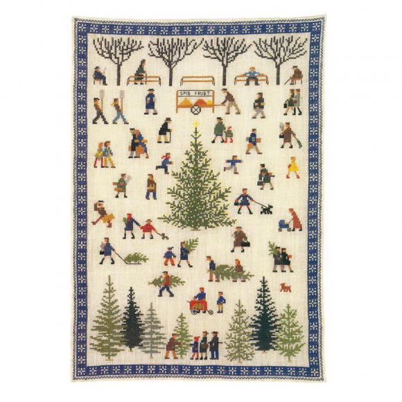 186786_Набор для вышивания: "Предновогодняя суета"