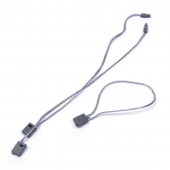 Микропломба для этикетки цв. т.серый (уп.? 1000шт)