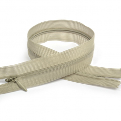 Молния MaxZipper пласт. потайная №3 50см н/р цв.F310 св.серый уп.50шт