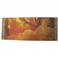 71047_Бумага рисовая с контурным золочением "Ожидание"