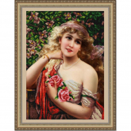 Рисунок на ткани (Бисер) КОНЁК арт. 9841 Сюзанна 29х39 см Рисунок на ткани (Бисер) КОНЁК арт. 9841 Сюзанна 29х39 см