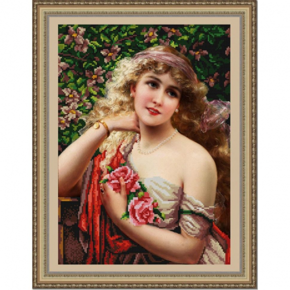 Рисунок на ткани (Бисер) КОНЁК арт. 9841 Сюзанна 29х39 см