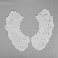 Воротник ажурный KRUZHEVO арт.TBY.13/178 цв.белый уп.1 компл