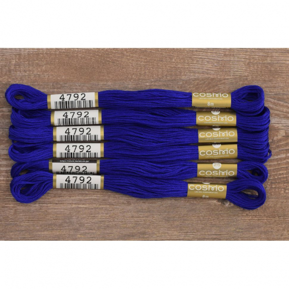 Мулине COSMO однотонный цвет 4792 Мулине COSMO однотонный цвет 4792