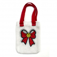 181376_Сумка - шоппер мини "Бантик красный"