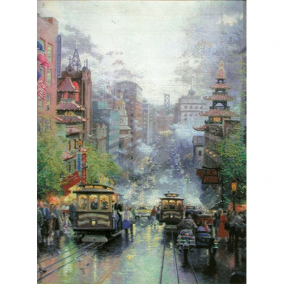 Набор для вышивания CANDAMAR DESIGNS арт.51414 Сан Франциско 30,5х40,5 см Набор для вышивания CANDAMAR DESIGNS арт.51414 Сан Франциско 30,5х40,5 см