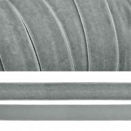 Лента бархатная арт.TBY.LB2088 нейлон шир.20мм цв.серый уп.20м