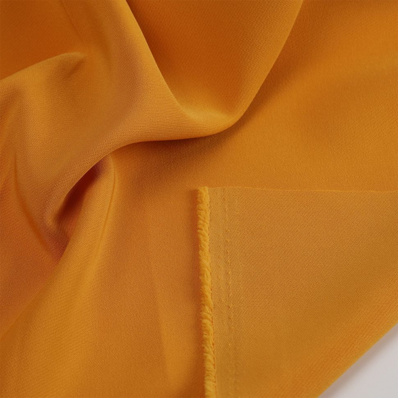 Ткань Барби Прайм 205г/м?  88% пэ 12% спандекс  шир.150см, арт.TBY.B.11 цв.желто-оранжевый уп.25м