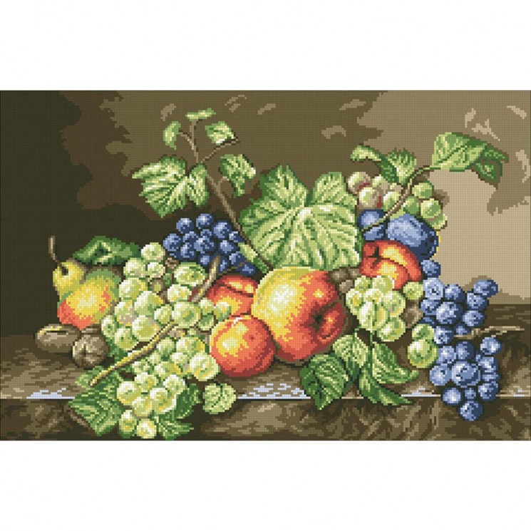 Набор Паутинка для изготовления картины со стразами арт.М220 Натюрморт 56х37 см