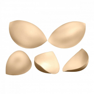 Чашечки корсетные TBY-D4.7.02 с равномер. наполнением р.95 цв. телесный уп.10 пар
