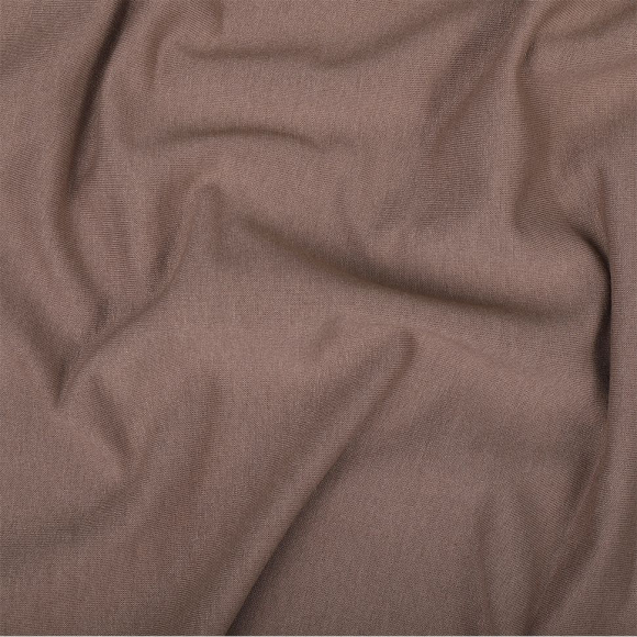 Ткань трикотаж Футер 2х нитка петля с лайкрой 230г пенье 180см латте 17-1510 рул.45-70м