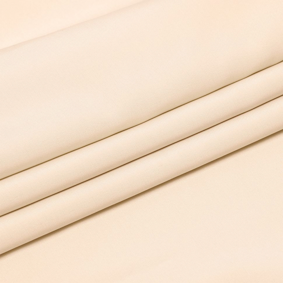 Ткань Софт Ниагара 80 г кв.м 96% полиэстер, 4% спандекс шир.150 см арт.TBY.1801.125 цв.125 экрю уп.25м