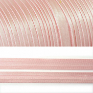 Косая бейка TBY атласная шир.15мм цв.S344 розово-бежевый уп.132 м