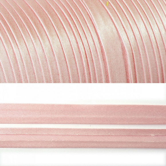 Косая бейка TBY атласная шир.15мм цв.S344 розово-бежевый уп.132 м Косая бейка TBY атласная шир.15мм цв.S344 розово-бежевый уп.132 м