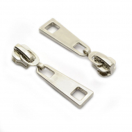 Замок MaxZipper автомат М#5 арт.TBT1291 цв. никель уп.100шт