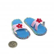 Шлепки для куклы 8/05 арт.КЛ.21875 70х35мм 1 пара