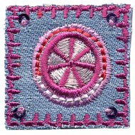 Термоаппликация HKM "Цветок"