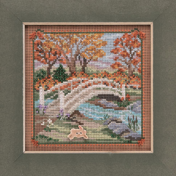 Набор для вышивания бисером MILL HILL Пешеходный мост 13,33х13,33 см Набор для вышивания бисером MILL HILL Пешеходный мост 13,33х13,33 см