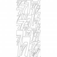 58060_Наклейки контурные "Цифры с №7"