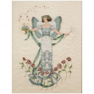 Схема для вышивания MIRABILIA арт.MD47 Волшебница 31х42 см