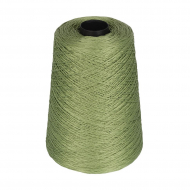 Нитки для вышивания Gamma мулине 100% хлопок 480 г ± 30 г цв.№0033 св.зеленый