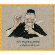 Набор для вышивания NIMUE арт.18-A0013 K Mamm Gozh (Мать Гож) 17х16 см