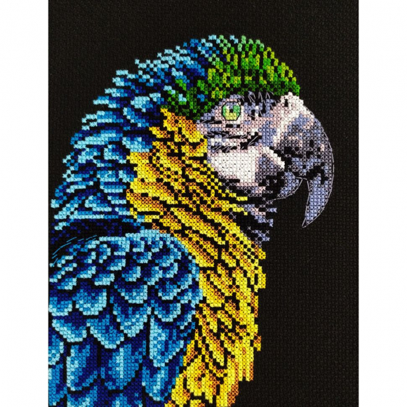 Набор для вышивания МАРЬЯ ИСКУСНИЦА арт.03.010.23 Ара 15х20 см Набор для вышивания МАРЬЯ ИСКУСНИЦА арт.03.010.23 Ара 15х20 см