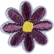 Термоаппликация "Цветок фиолетовый"