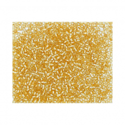 Бисер Япония "TOHO" 15/0  круглый 2  1.5 мм 5 х 5 г №0022B золотистый