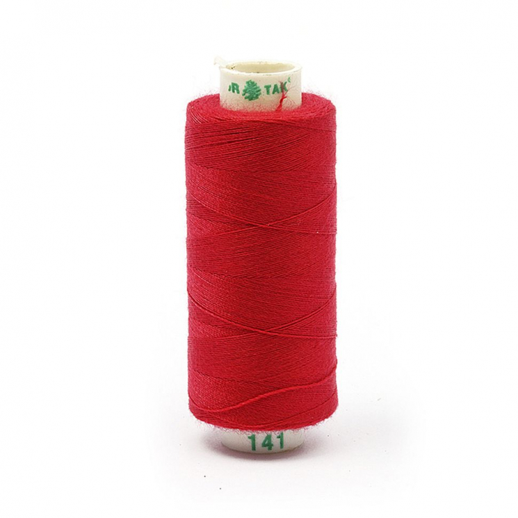 Нитки Dor Tak бытовые 40/2 полиэстер 366м цв.141 красный