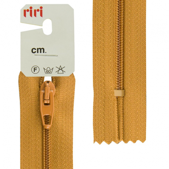 79885_Молния Meras, спираль, неразъёмная, 4 мм, 20 см, цвет 2221, охра