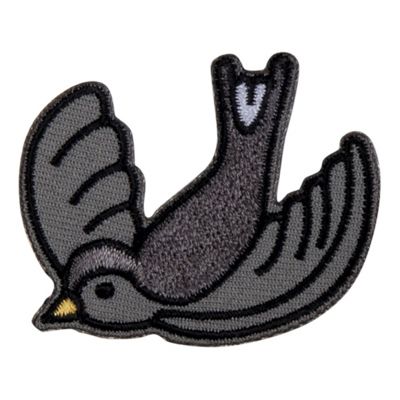 Термоаппликация "Серый голубь"