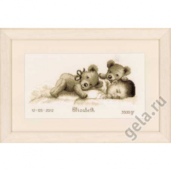 Набор для вышивания VERVACO арт.PN-0143730 Сладкий сон 30х16 см