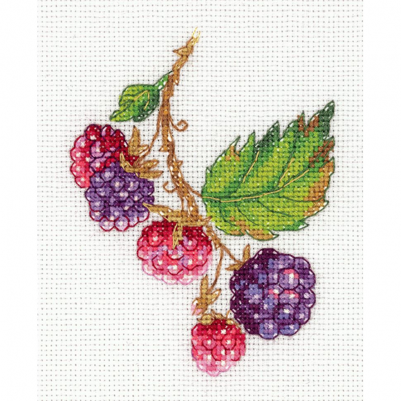 Набор для вышивания KLART арт. 8-338 Ежевика 11,5х14 см