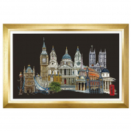 Набор для вышивания THEA GOUVERNEUR арт.470.05 Лондон 79х50 см