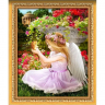 Набор для изготовления картин АЛМАЗНАЯ ЖИВОПИСЬ арт.АЖ.1781 «Ангел в саду» 40х50 см