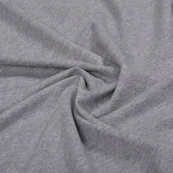Ткань трикотаж Футер 2х нитка петля с лайкрой 240г пенье 180см с.меланж уп.10м
