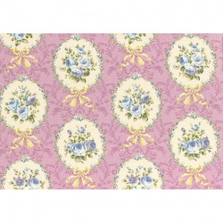 Ткань для пэчворка PEPPY Rococo Sweet Panel 130 г/м? 100% хлопок цв.31054-110 уп.60х110 см
