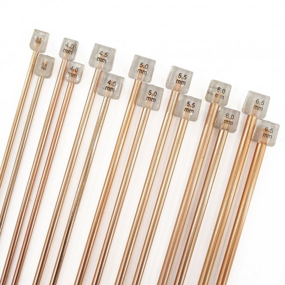 188029_Набор спиц прямых алюминиевых Hemline, 35 см 188029_Набор спиц прямых алюминиевых Hemline, 35 см