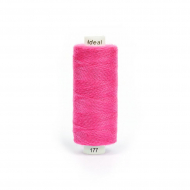 Нитки IDEAL бытовые 40/2 полиэстер 366м цв.177 розовый Нитки IDEAL бытовые 40/2 полиэстер 366м цв.177 розовый