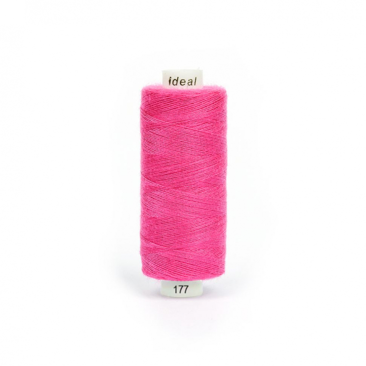 Нитки IDEAL бытовые 40/2 полиэстер 366м цв.177 розовый