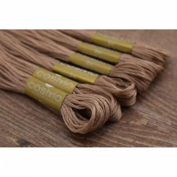 Мулине COSMO однотонный цвет 382 Мулине COSMO однотонный цвет 382