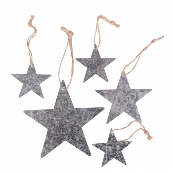 127535_Декоративные подвески "Звезды"