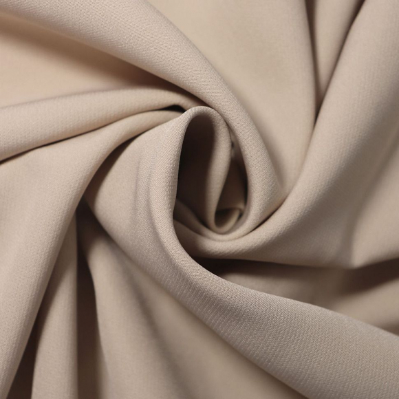 Ткань Барби 200 г/м? 95% полиэстер, 5% спандекс шир.148 см арт.Р.15426.09 цв.09 светло-бежевый уп.25м