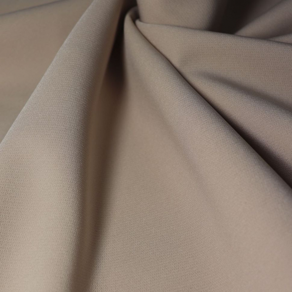 Ткань Барби 200 г/м? 95% полиэстер, 5% спандекс шир.148 см арт.Р.15426.09 цв.09 светло-бежевый уп.25м