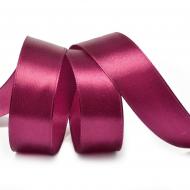 Лента атласная 20мм цв.3089 т.бордовый IDEAL уп.27,4 м